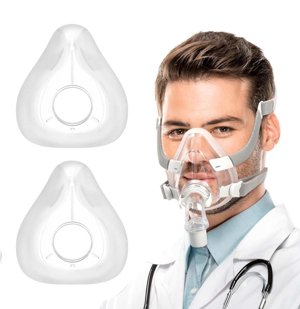 Anti Snore Contour Pillow - 1 adet-Airfit F20 Silikon Yedek Yastıklar,