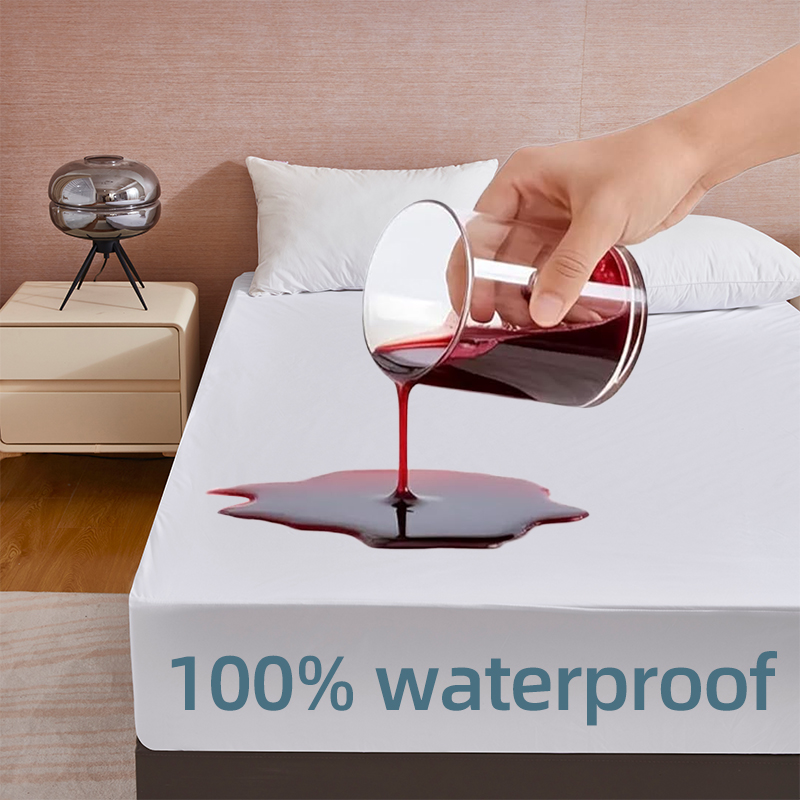 Waterproof Mattress Protector Breathable - Queen Su Geçirmez Yatak Koruyucu, Evcil