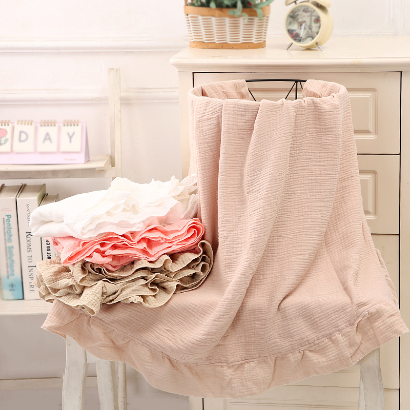 Muslin Cotton Bedspread - Organik Pamuklu Bebek Battaniyeleri Yenidoğan Muslin