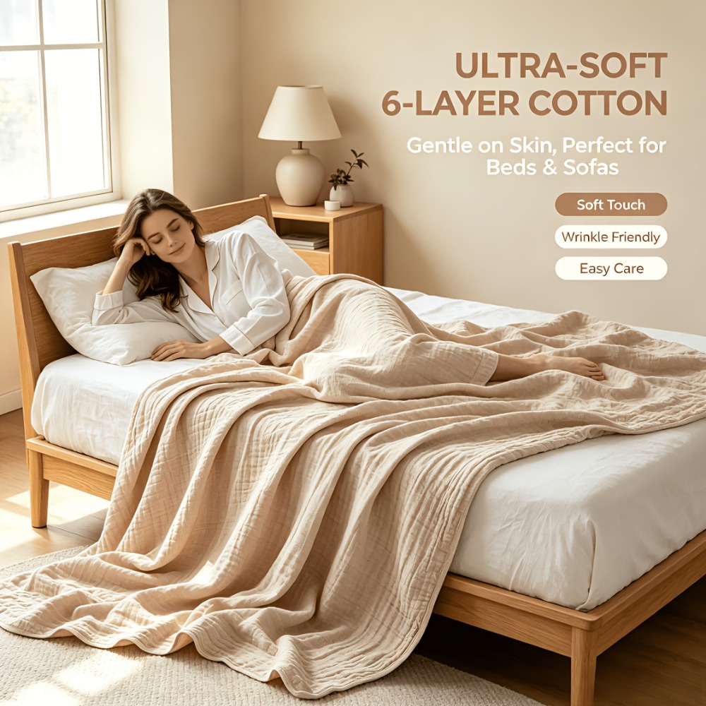 %100 Pamuklu Müslin Battaniyel - Muslin Cotton Bedspread incelemesi ve fiyatı