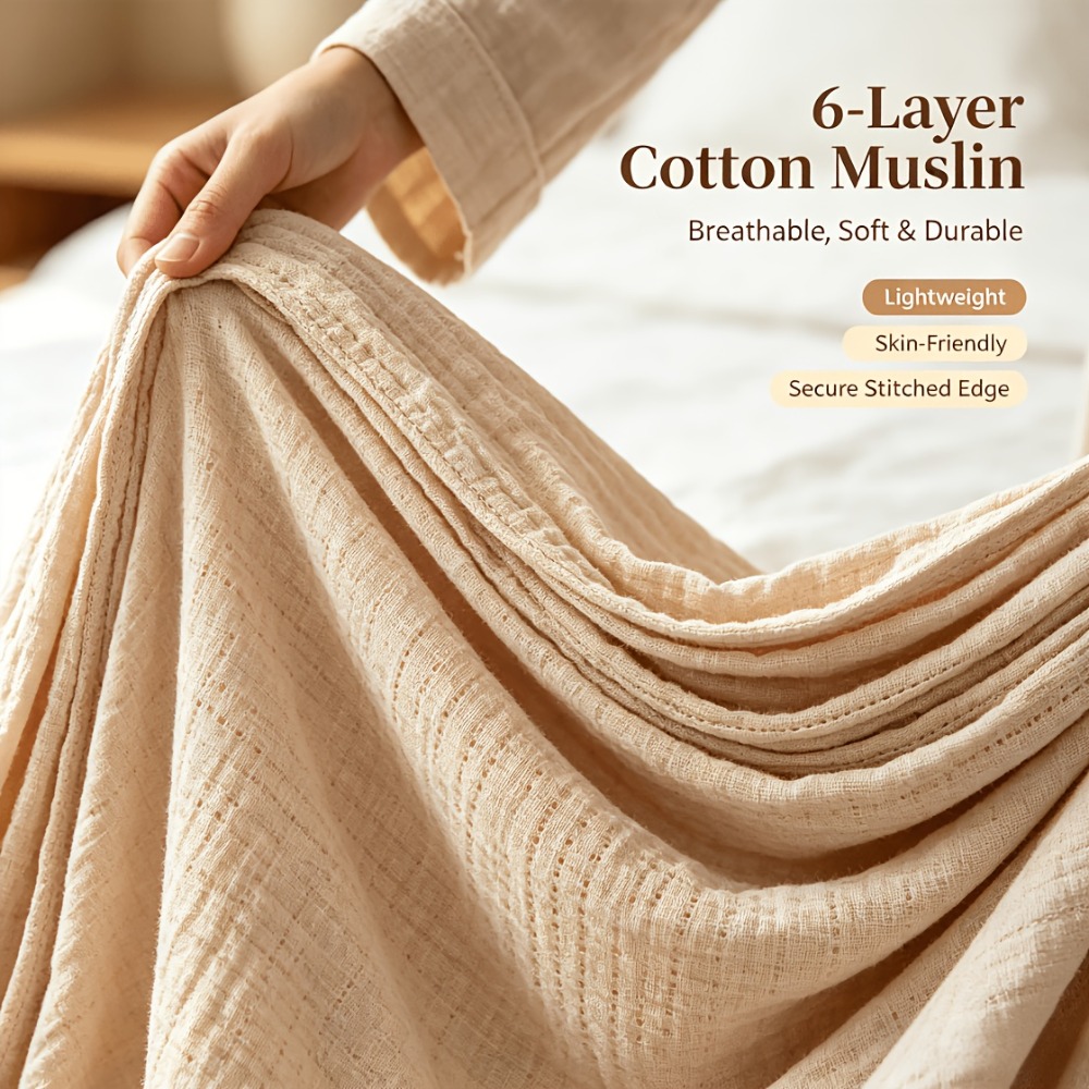 %100 Pamuklu Müslin Battaniyel - Muslin Cotton Bedspread incelemesi ve fiyatı