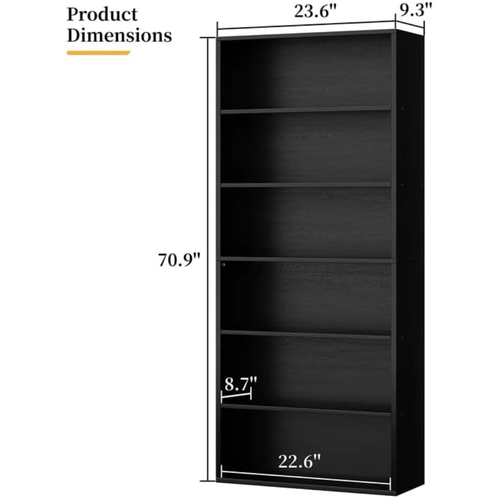 6 Katmanlı Açık Kitaplık, 70.6 - Storage & Organization incelemesi ve fiyatı