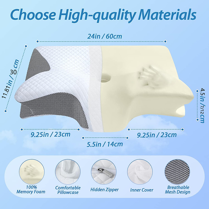 Yeni Hafızalı Köpük Boyun Yast - Anti Snore Contour Pillow incelemesi ve fiyatı