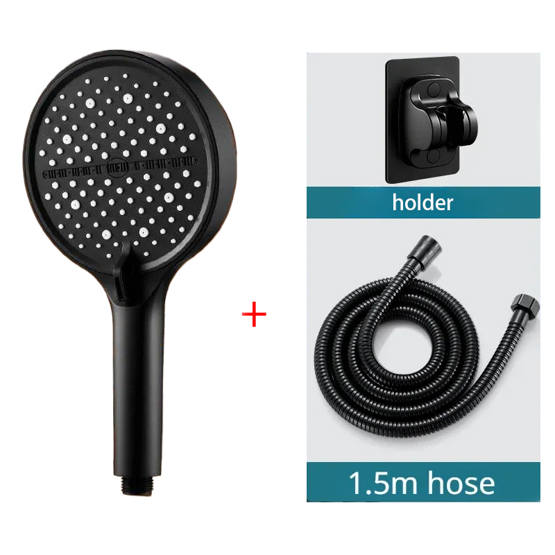 3 adet banyo duş başlığı gümüş - High Pressure Shower Head Handheld incelemesi ve fiyatı