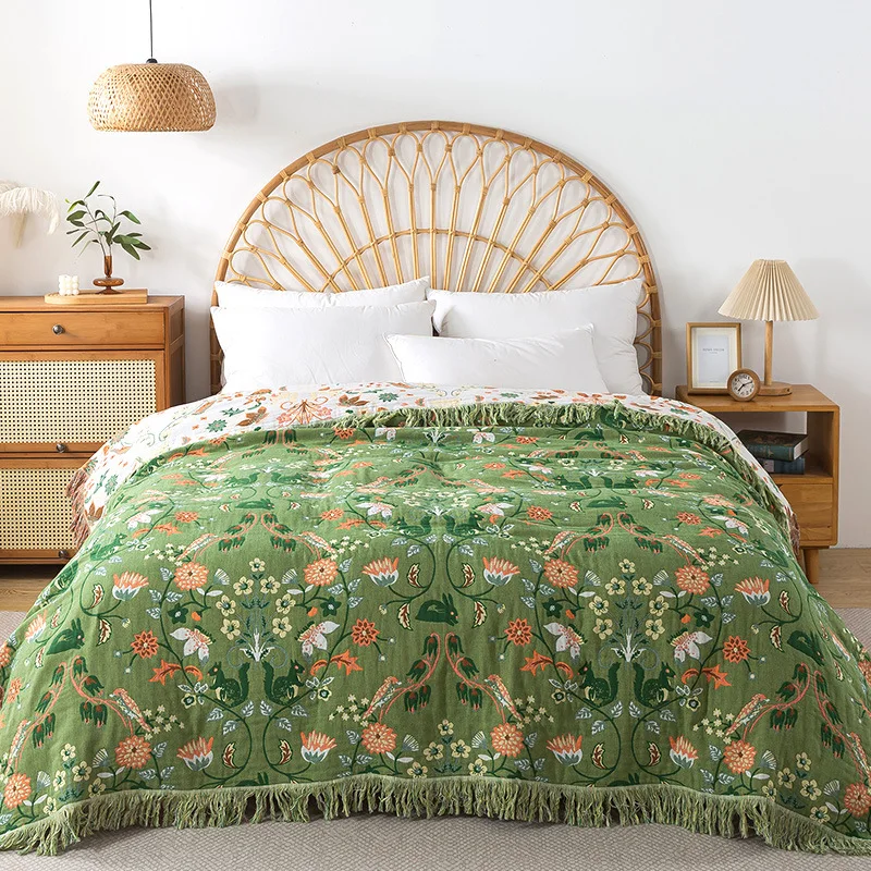 Saf Pamuklu Battaniye Muslin D - Muslin Cotton Bedspread incelemesi ve fiyatı