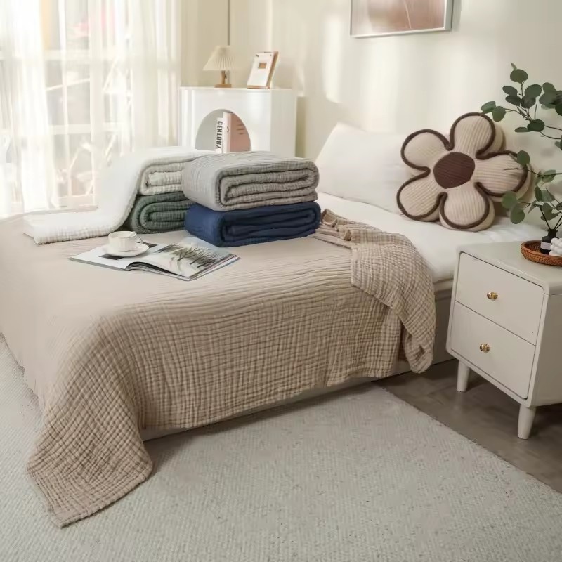 6 Katmanlı Pamuklu Muslin Batt - Muslin Cotton Bedspread incelemesi ve fiyatı