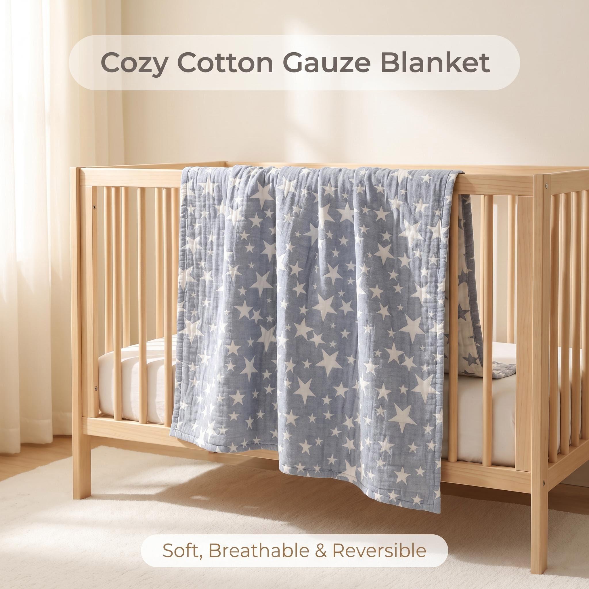 3 Katmanlı Pamuklu Müslin Örtü - Muslin Cotton Bedspread incelemesi ve fiyatı