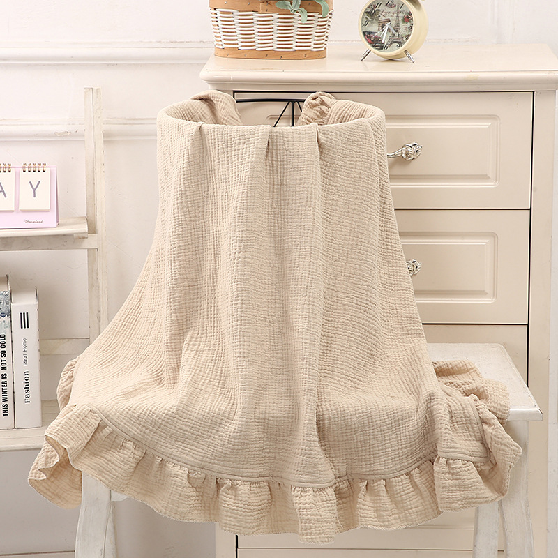 %100 Pamuklu Fırfırlı Muslin B - Muslin Cotton Bedspread incelemesi ve fiyatı