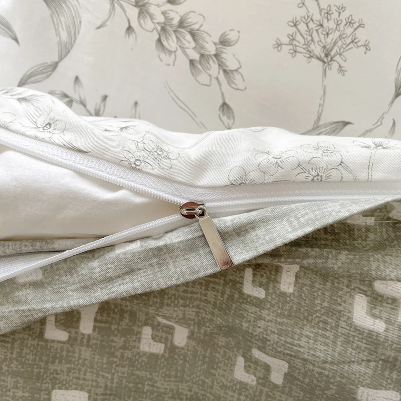3adet %100 Pamuk Nevresim Takı - Aesthetic Floral Duvet Cover incelemesi ve fiyatı