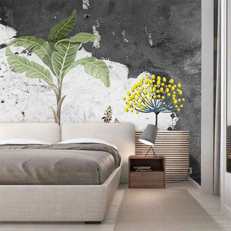 Siyah ve beyaz duvarlar Duvar  - Bedding incelemesi ve fiyatı