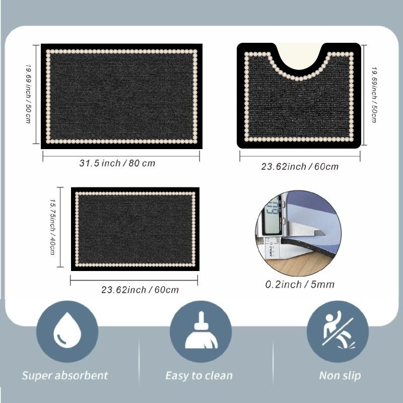 3 Parçalı Banyo Paspas Seti Ka - Quick Dry Diatomite Bath Mat incelemesi ve fiyatı