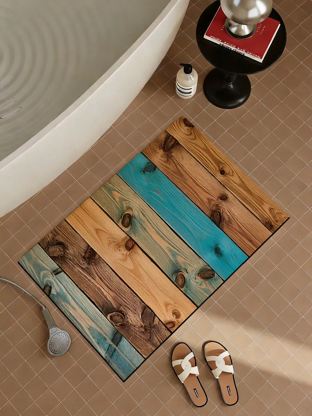 Vintage Geri Dönüştürülmüş Ahş - Quick Dry Diatomite Bath Mat incelemesi ve fiyatı